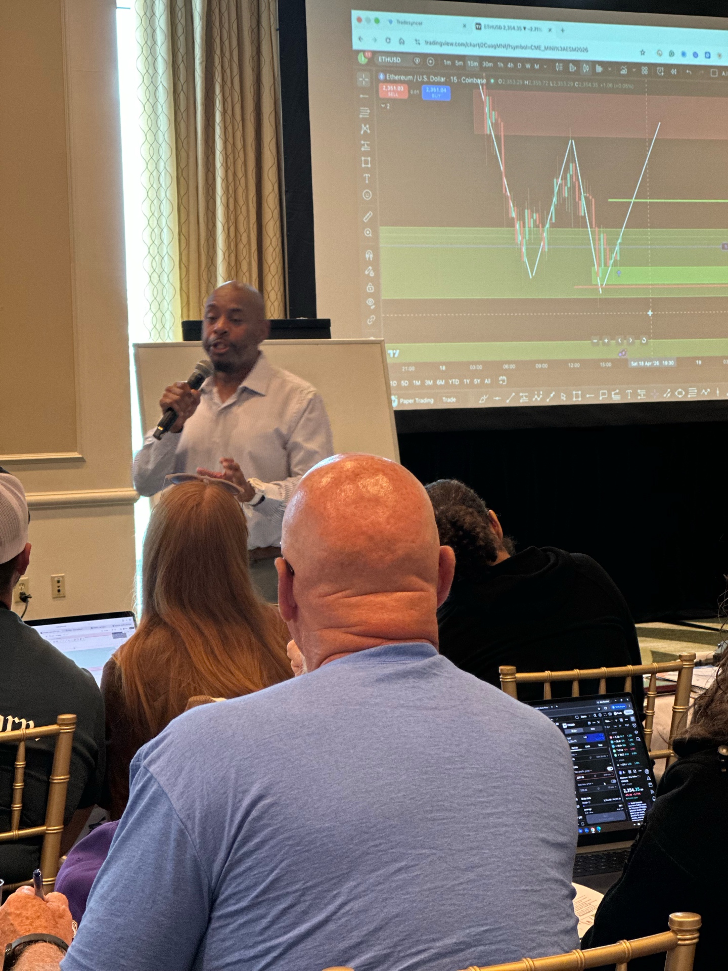 Coach Brian teaching at Baton Rouge event